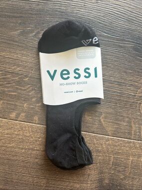 Vessi No-Show Socks - Black - Large